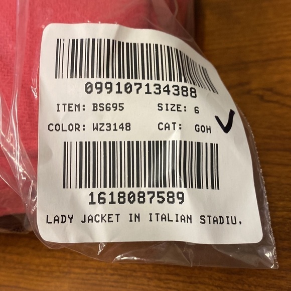 J Crew Lady jacket in Italian stadium-cloth wool BS695 - Picture 3 of 3